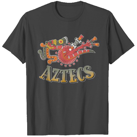 Aztec Dragon Graphic T Shirts