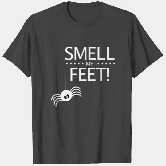 Funny Halloween Smell My Feet Spider Gift T Shirts