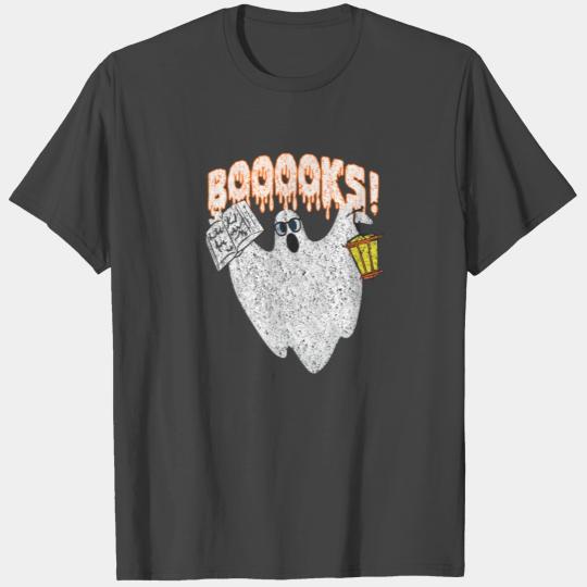 Booooks Book Reading Costume Halloween Nerd Gift T Shirts