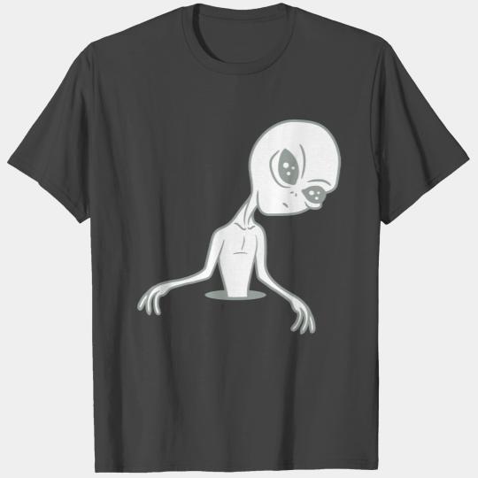 angel wings sky dead alien alien space ufo space v T Shirts