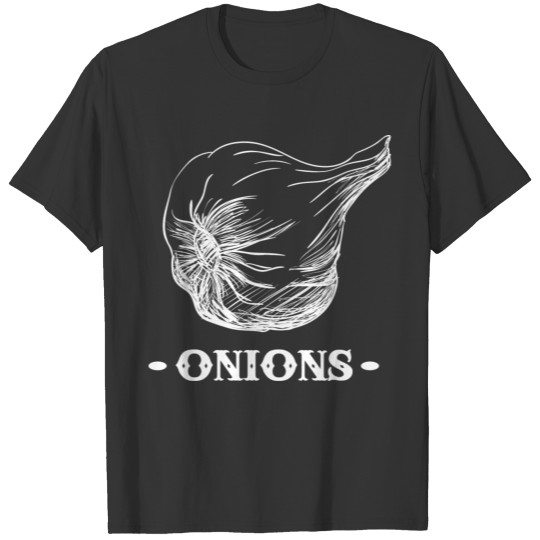 Funny Onion - Root Vegetable - Produce Humor T-shirt