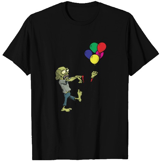 Zombie loses arm Funny Halloween T Shirts