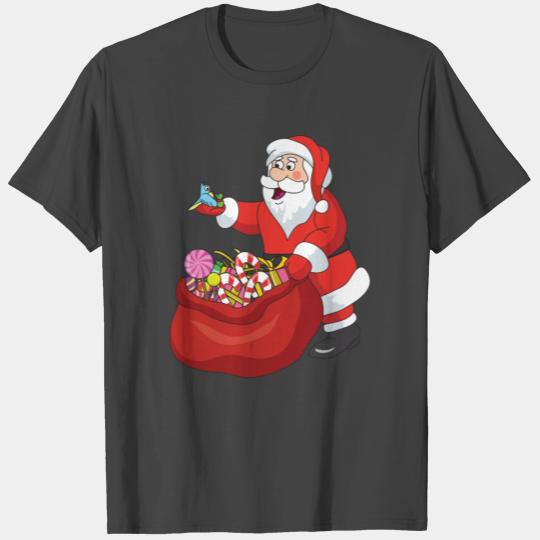 Funny Santa Claus Xmas Merry Christmas Holidays T Shirts