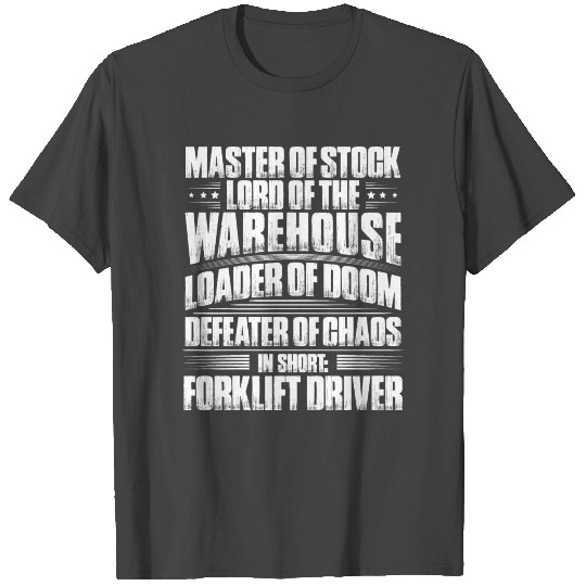 Forklift Driver Forklift Operator Forklifter Gift T Shirts
