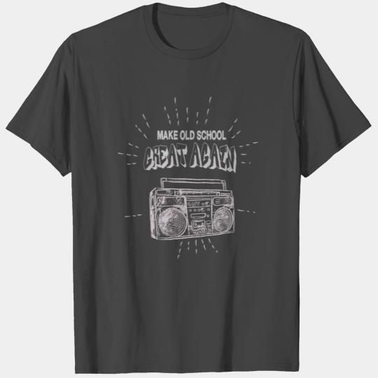 OLD SCHOOL T Shirts | MUSIC T Shirts | HIP HOP | GIFT