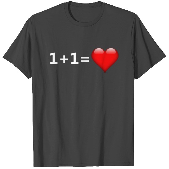 heart math love T Shirts