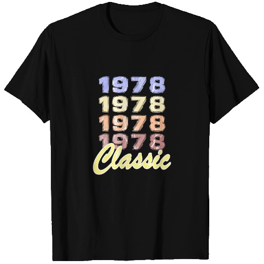 1978 Classic 40 Birthday T Shirts
