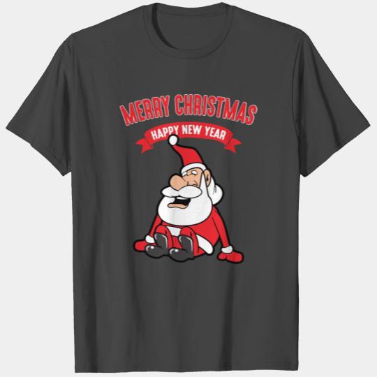 Funny Santa Claus Xmas Merry Christmas Holidays T Shirts