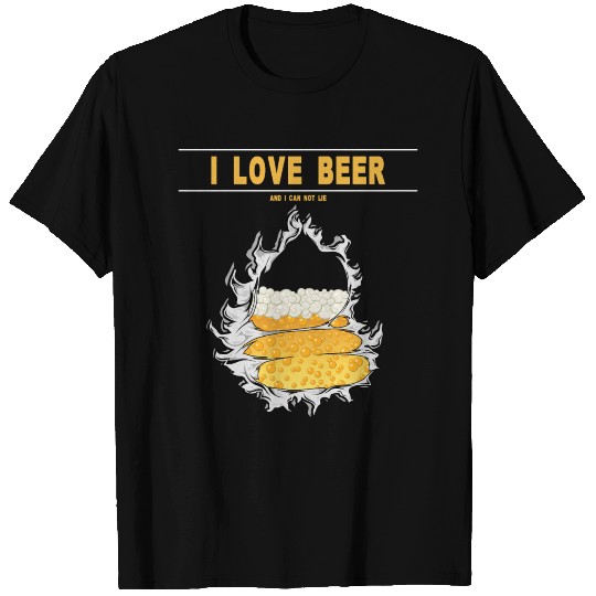 I LOVE BEER T Shirts
