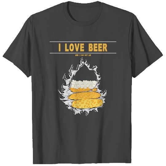 I LOVE BEER T Shirts