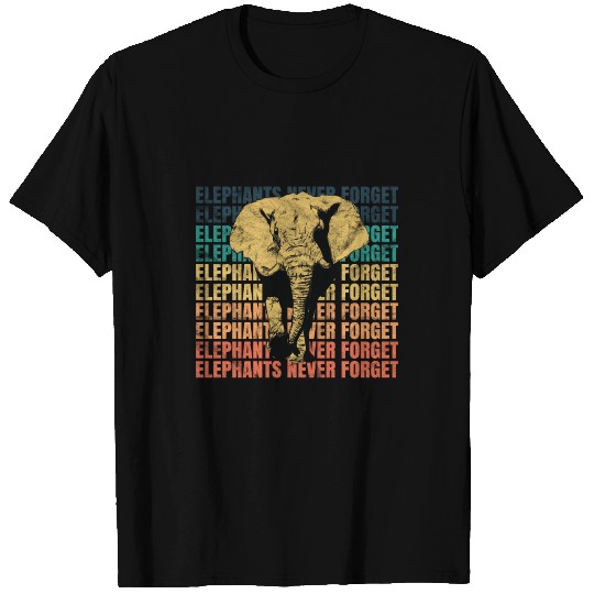 Animal Print - Elephant T Shirts