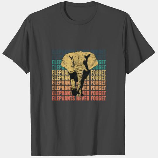 Animal Print - Elephant T Shirts
