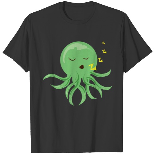 Octopus Sleeping T-shirt