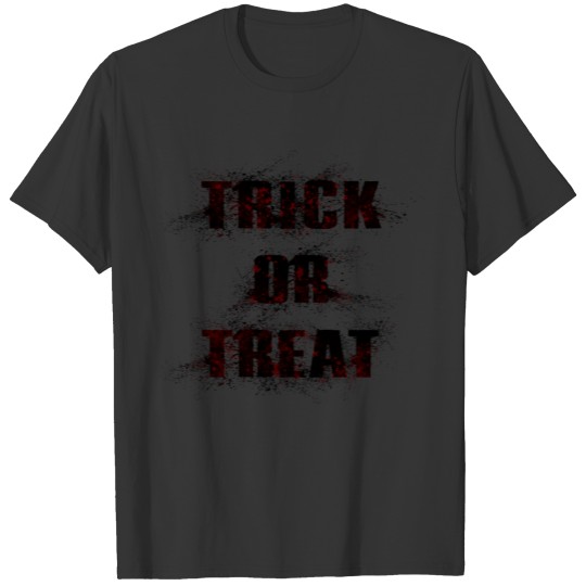 Trick or Treat Halloween Bloody T-shirt
