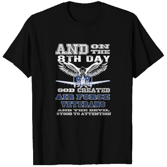 Air Force T Shirts And on the 8th day Gog created