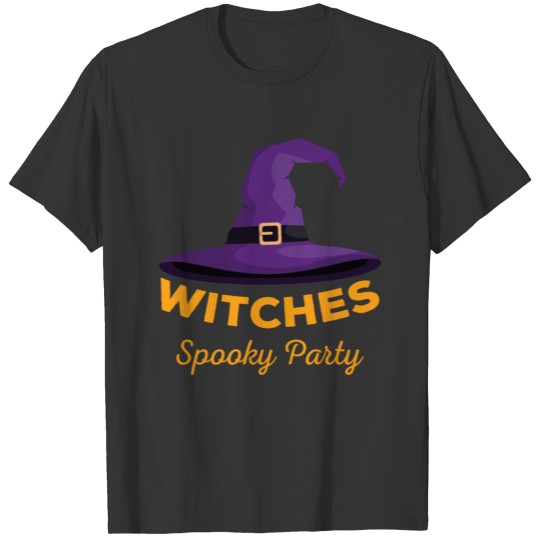 Halloween Witches Spooky Party T-shirt