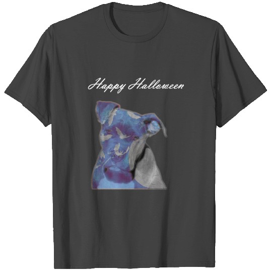 Halloween Dog happy halloween white T Shirts