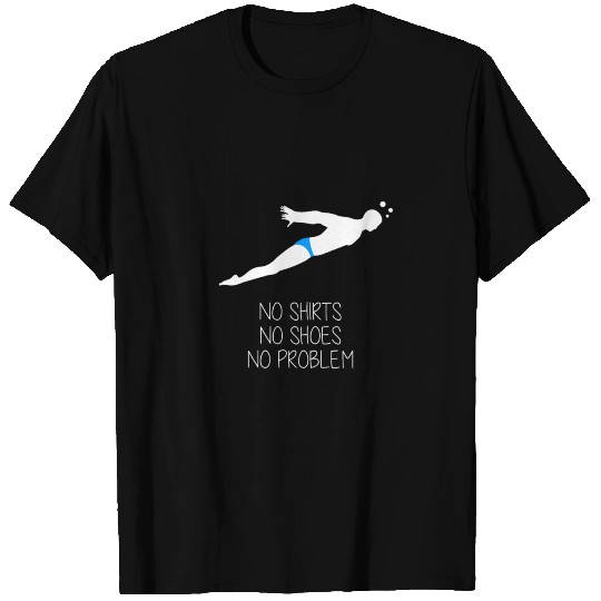Swimmer Swiming Swim T Shirts