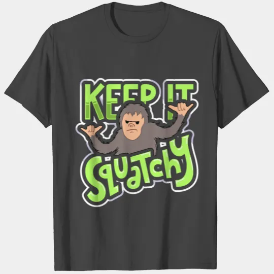 Yeti Sasquatch Bigfoot hiking outing gift T Shirts