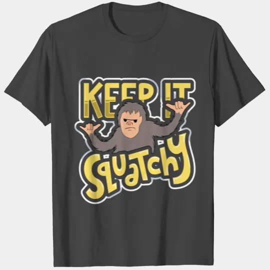 Yeti Sasquatch Bigfoot hiking outing gift T Shirts