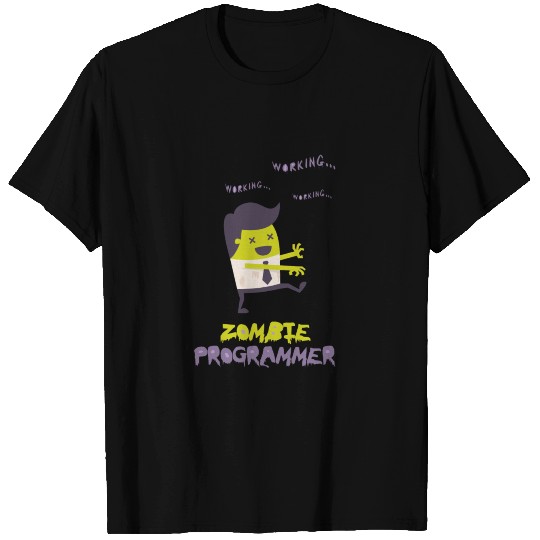 ZOMBIE PROGRAMMER T Shirts