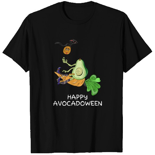HALLOWEEN FUNNY AVOCADO WITCH CARROT BREW GIFT T Shirts