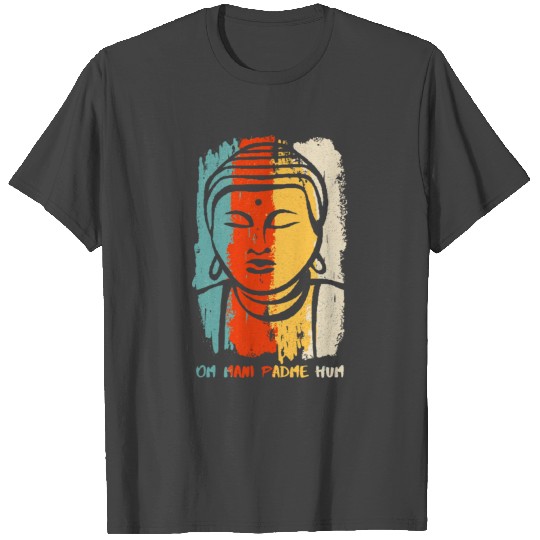 Vintage Buddha Compassion Mantra T Shirts