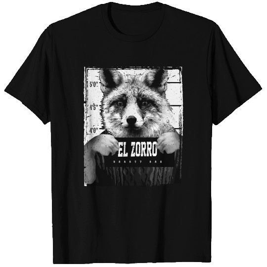 Animal Print - El Zorro T Shirts