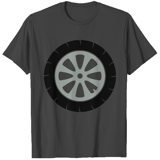 tire motorcycle driving license car mechanic circu T Shirts