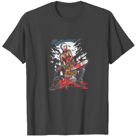 Halloween Chainsaw Killer T Shirts
