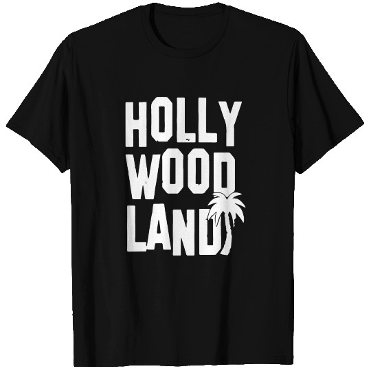 Hollywood Land Tri Blend Vintage T Shirts
