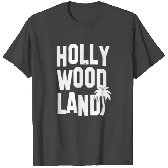 Hollywood Land Tri Blend Vintage T Shirts