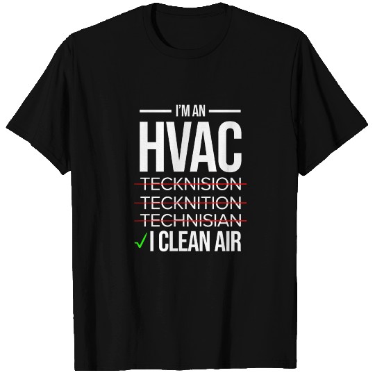 HVAC Technician Hvac Tech Heating Ventilation T Shirts