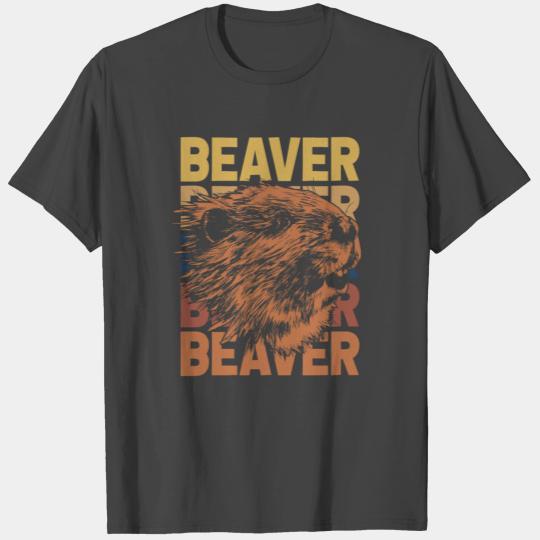 Beaver Animals Beavers Forest Animal River Gift T Shirts