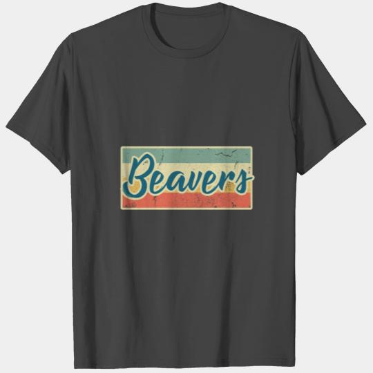 Beaver Animals Beavers Forest Animal River Gift T Shirts