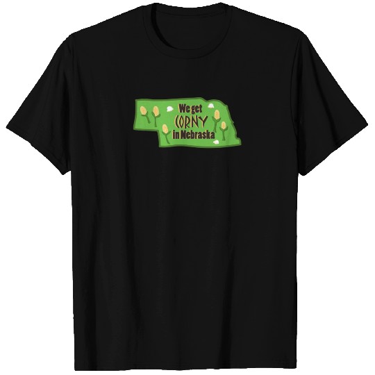 Corny Nebraska T Shirts