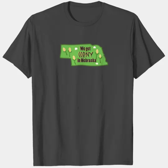 Corny Nebraska T Shirts