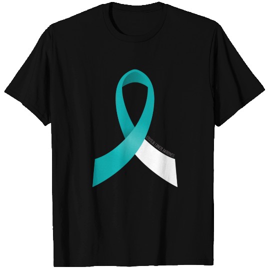 Cervical Cancer Awareness Ribbon T Shirts