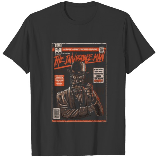 The Invisible Man Comic Book T-shirt