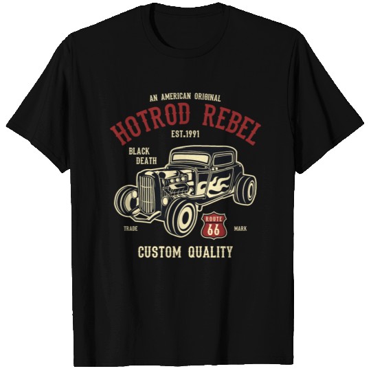 Hot Rod Rebel T Shirts
