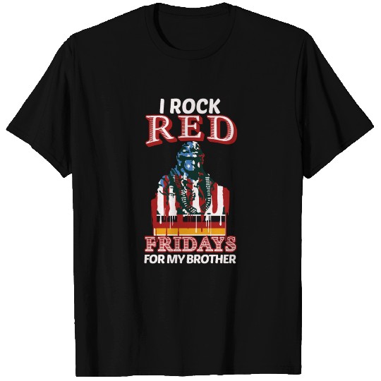 brother germany DEPLOYMENT RED FRIDAY MILITARY T Shirts