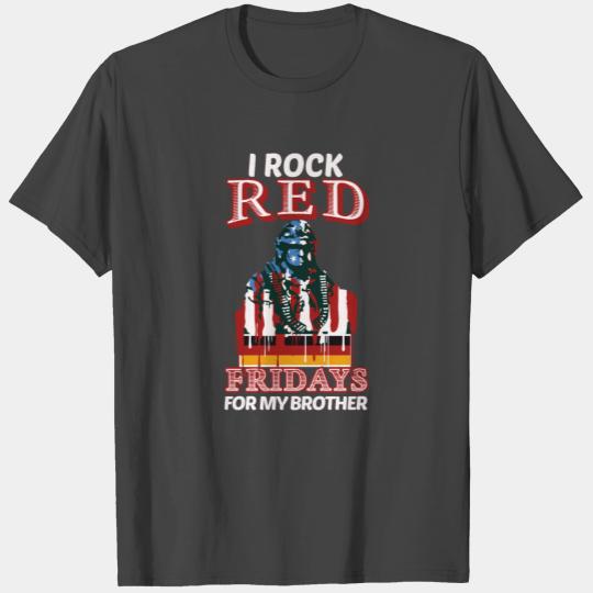 brother germany DEPLOYMENT RED FRIDAY MILITARY T Shirts