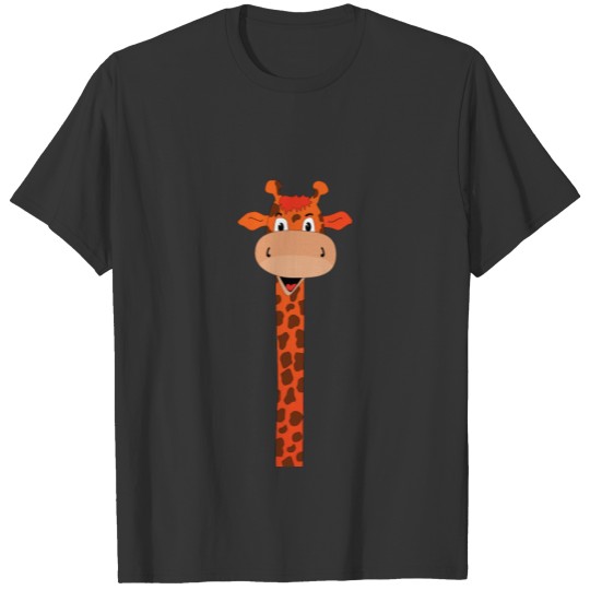 Cute cartoon giraffe T-shirt