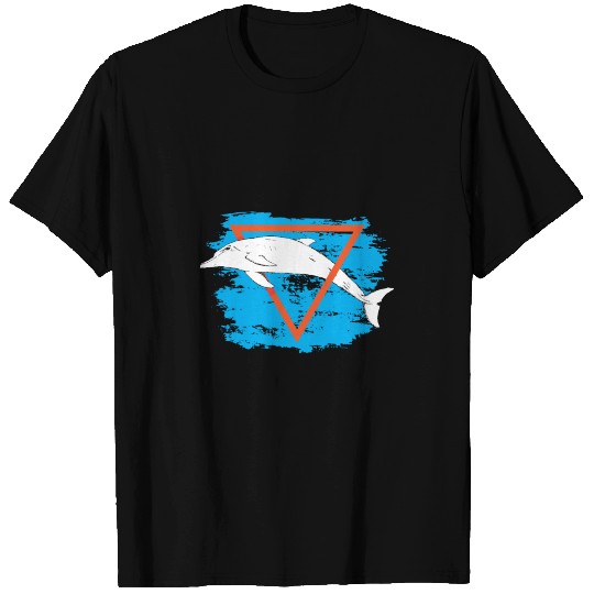Animal Print Gift Dolphin T Shirts