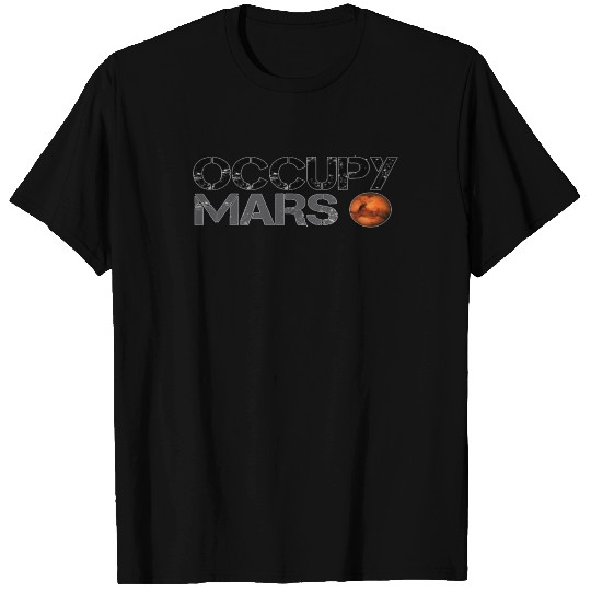Mars 2020, Occupy mars - Space Planet - SpaceX T Shirts