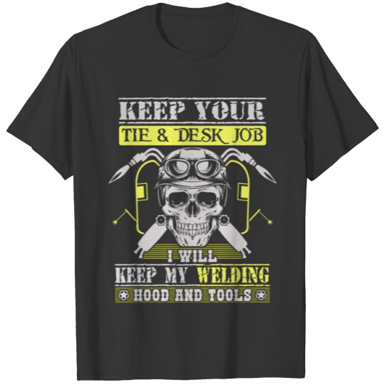 Keep Yours Tie Desk Job T Shirts