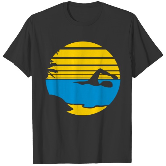 palms island vacation vacation sun beach swim swim T-shirt