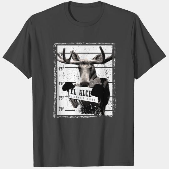 Animal Print Gift - El Alce T Shirts