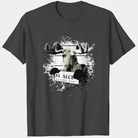 Animal Print Gift - El Alce T Shirts