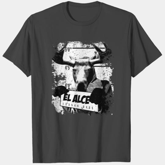 Animal Print Gift - El Alce T Shirts